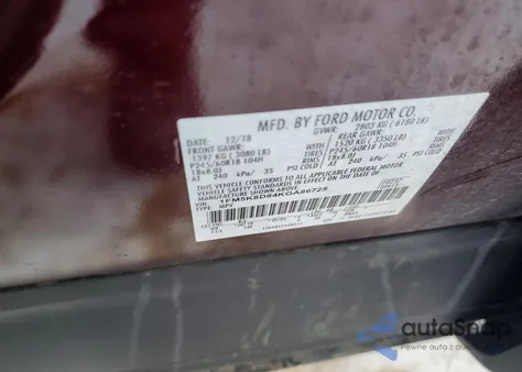 2019 Ford Explorer Xlt z USA, uszkodzony, nr VIN 1FM5K8D84KGA86725